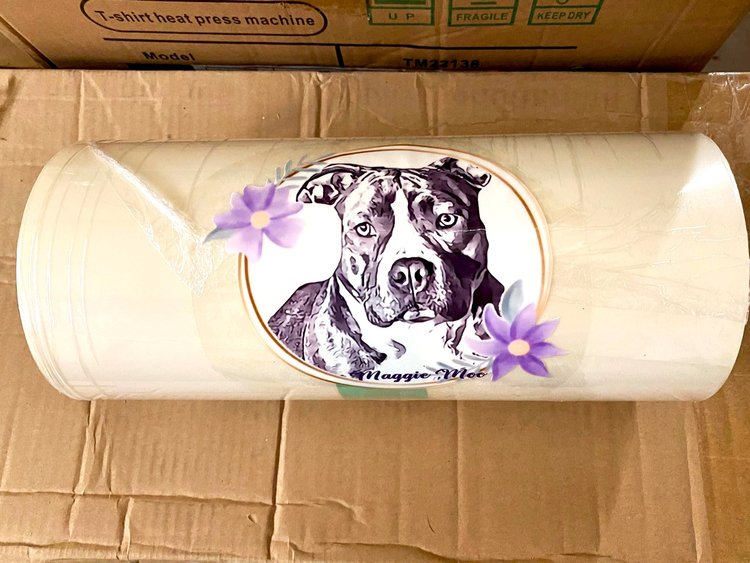 13" x 325' DTF Film double glossy pet film glossy Hot Peel